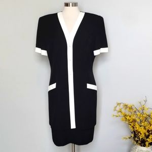 Vintage Black Dress 14 Lois Snyder Dani Max